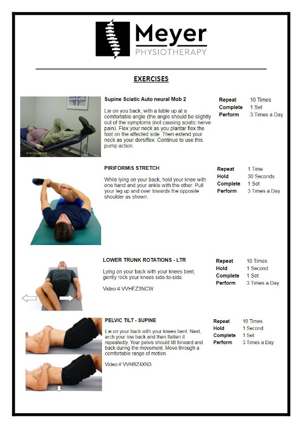 THORACO-LUMBAR RHYZOTOMY PROTOCOL